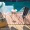 Best Choice Products 3-Piece All-Weather Patio Acapulco Bistro Furniture Set w/ Rope, Glass Top Table